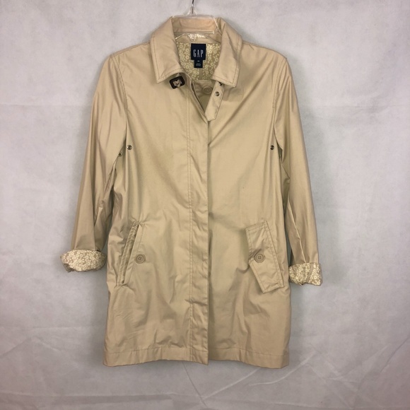 GAP Jackets & Blazers - Gap Tan Beige Trench Coat Size XS